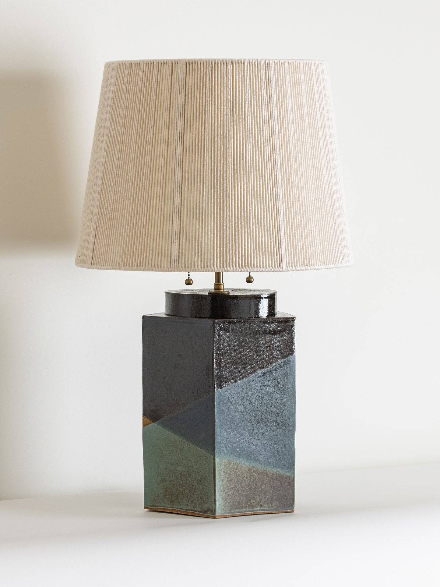 Pentagonal Palm Springs Lamp