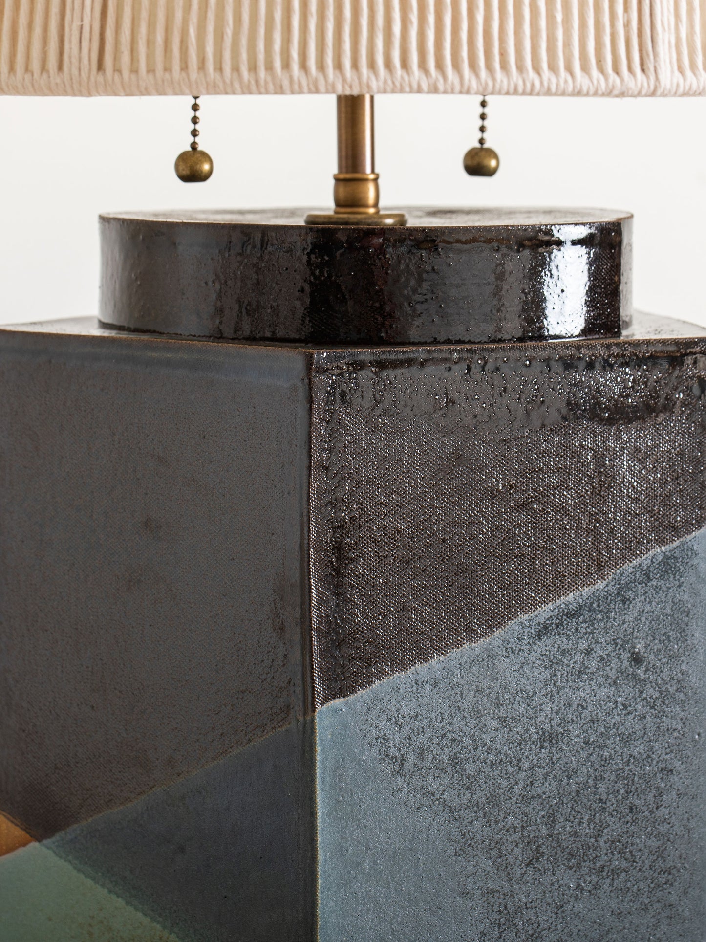 Pentagonal Palm Springs Lamp