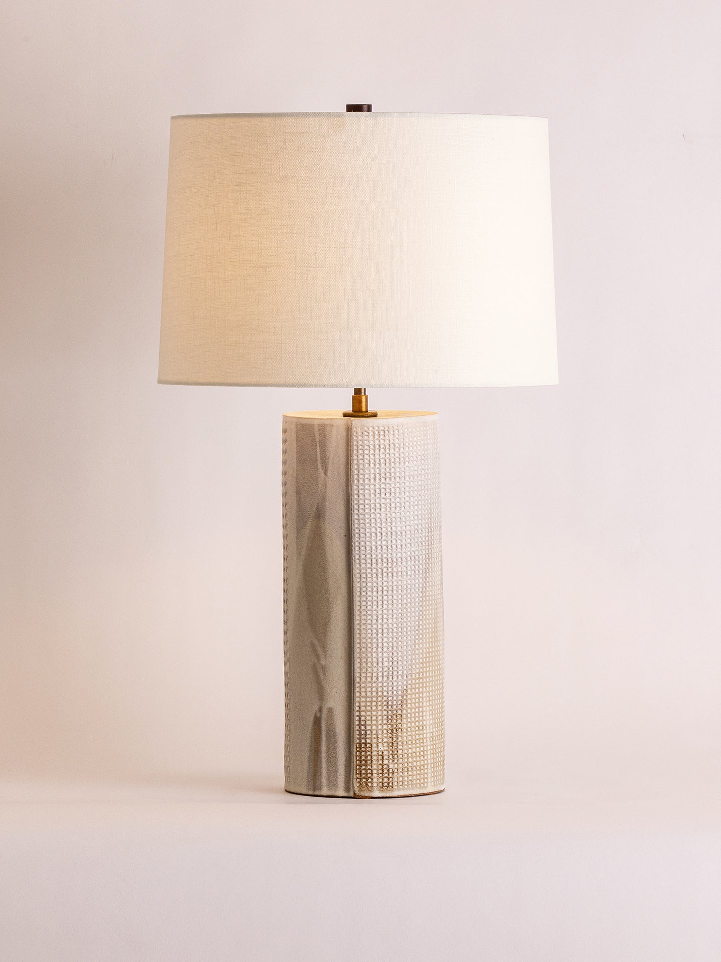 Kent Table Lamp, Chalk & Parchment