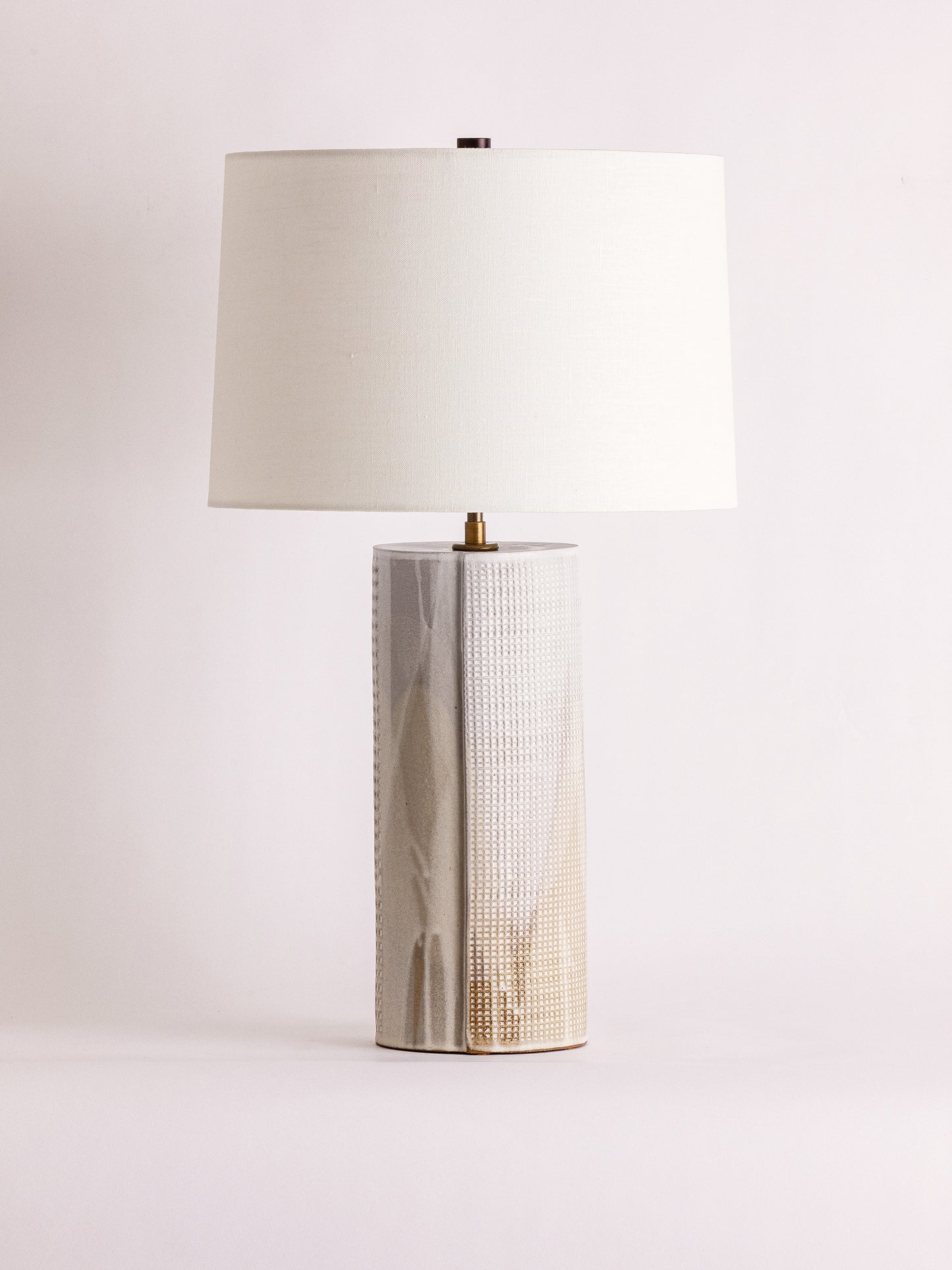Kent Table Lamp, Chalk & Parchment