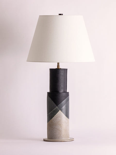Madeline Lamp, Matte Black and Parchmet – Dumais Made