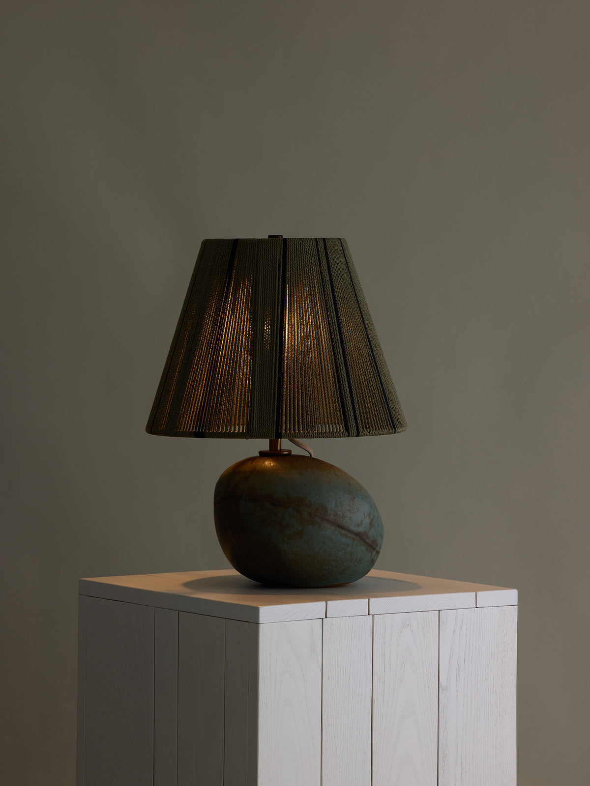 Stone Table Lamp III