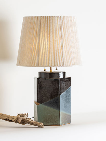 Pentagonal Palm Springs Lamp
